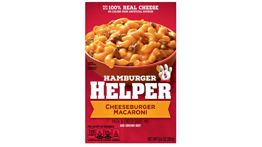 Hamburger Helper Classic Cheeseburger Macaroni (6.60oz) 187g